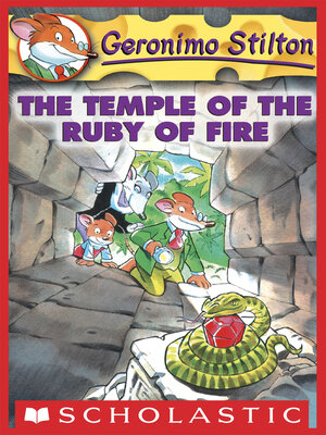 cover image of The Temple of the Ruby of Fire